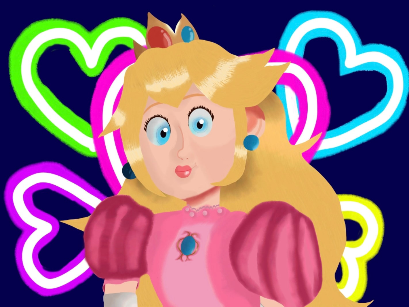 REBECCA B. - DIGITAL PRINCESS PEACH