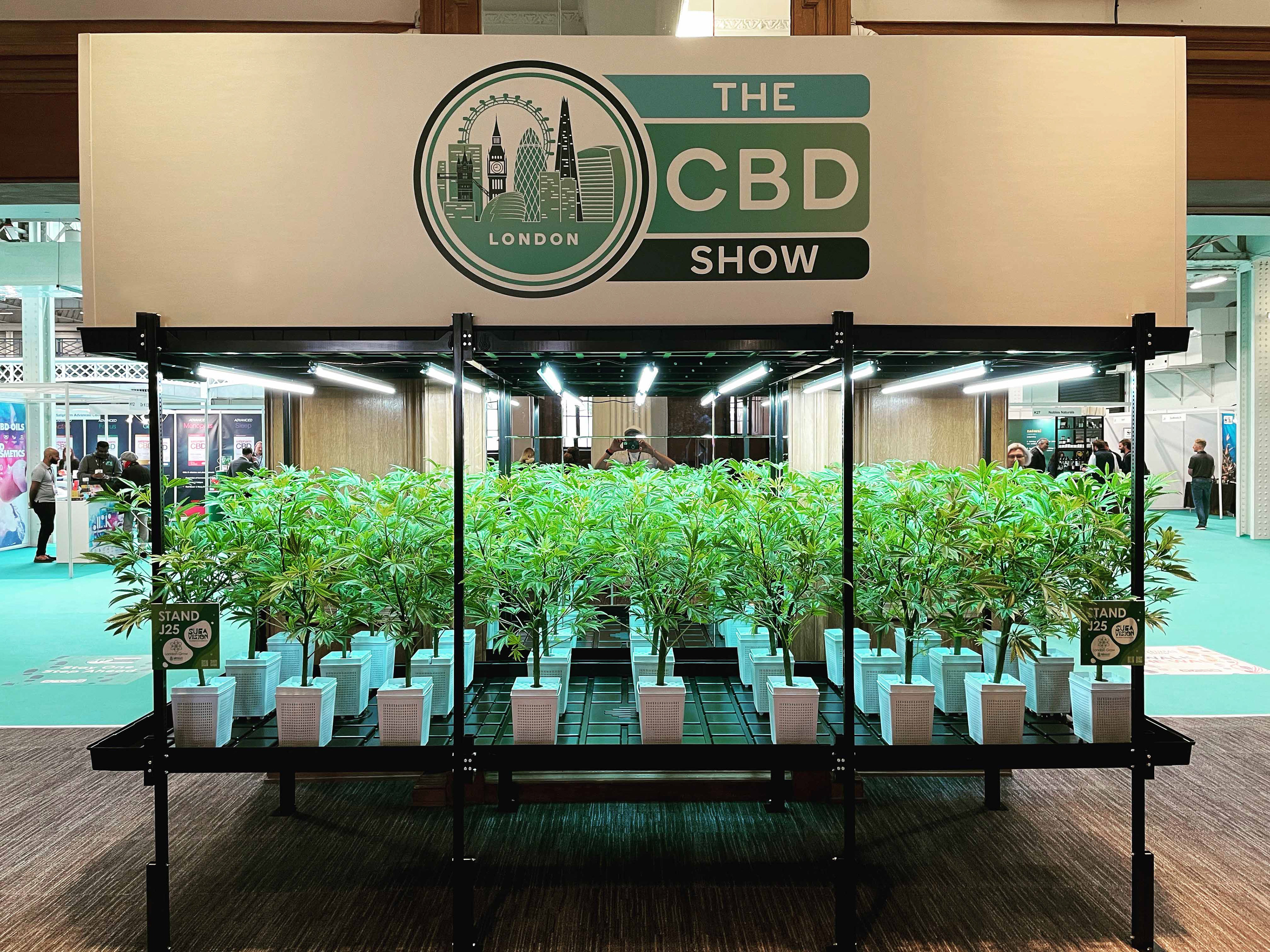 The CBD Show London Olympia Entrance Display