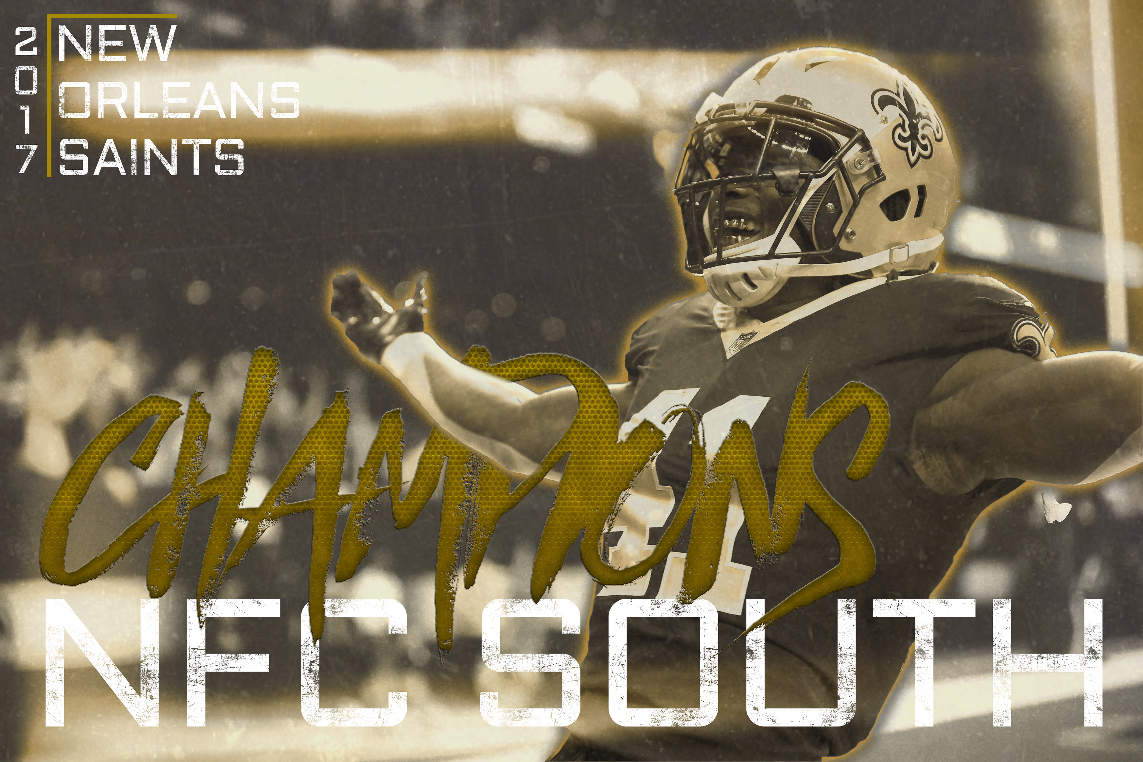 New Orleans Saints 2019 NFC South Division Champions players