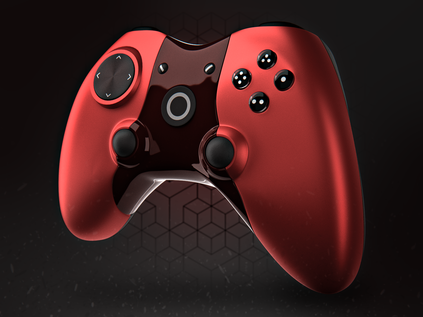Product Design, 3D Modeling & Rendering - Game Controller