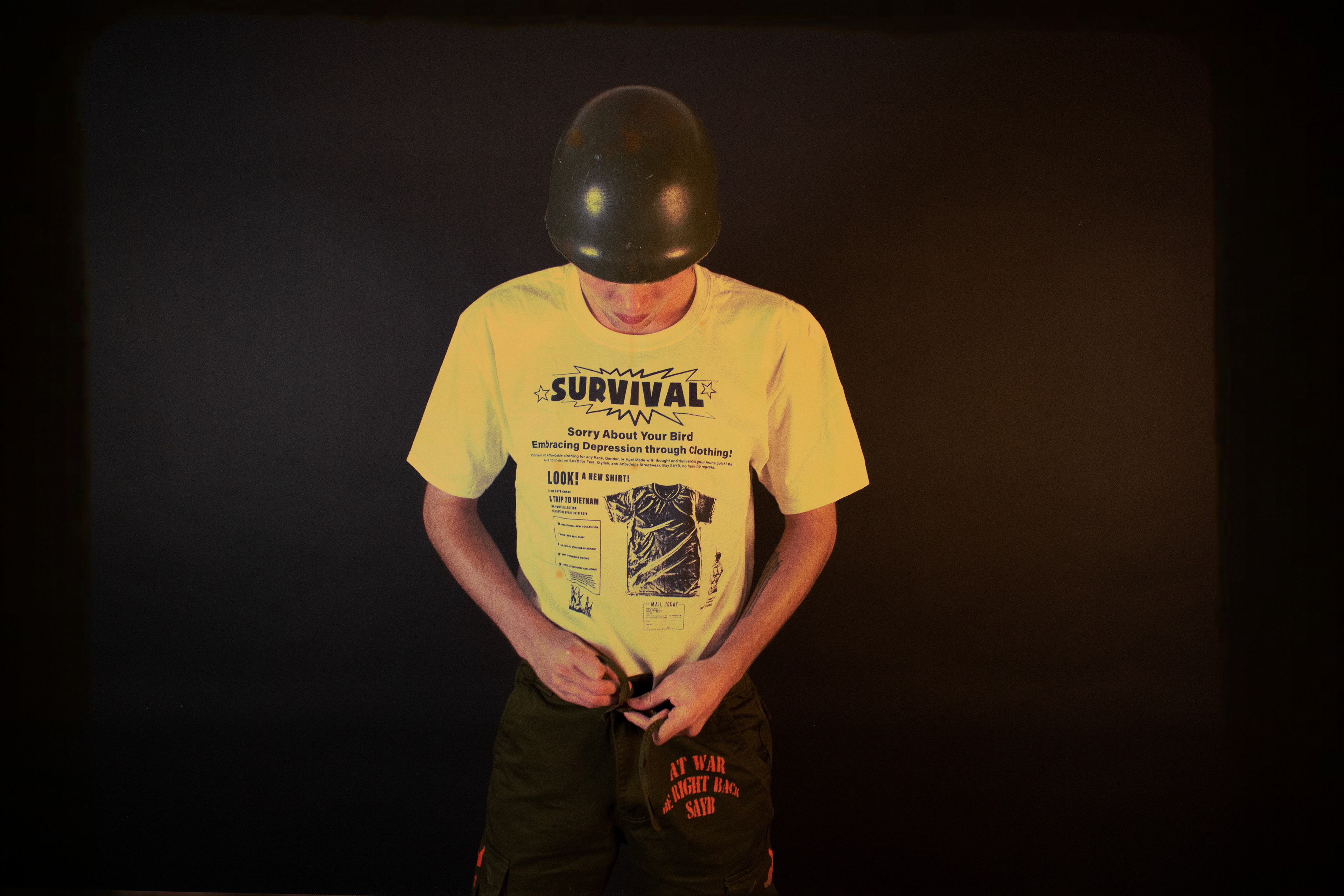 DTG Print, Screenprint Cargo Pants