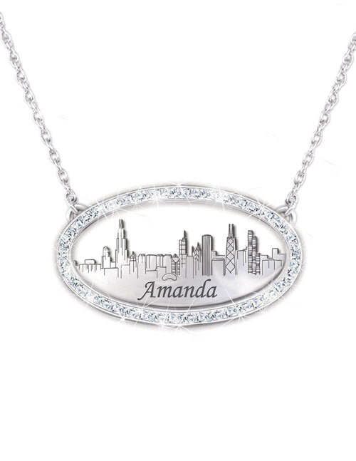 Design Rendering for a City Sky Scape Pendant