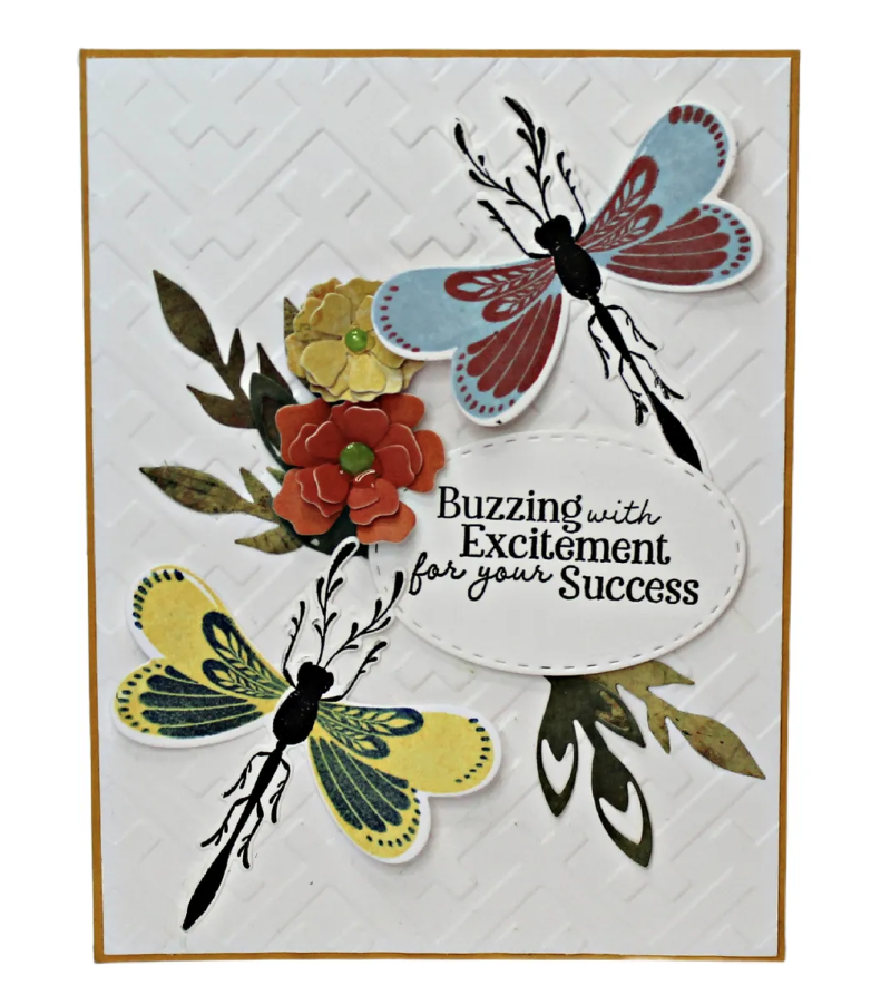 Finished project created by a consumer using the stamp and die kit I designed.