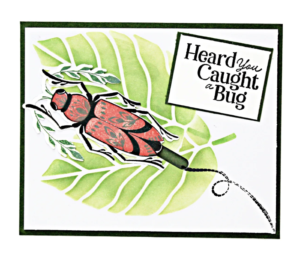 Finished project created by a consumer using the stamp and die kit I designed.