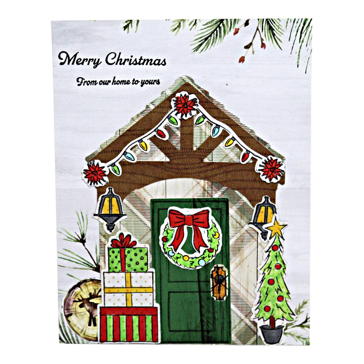 Customer Project created using the stamp and die kit I designed.