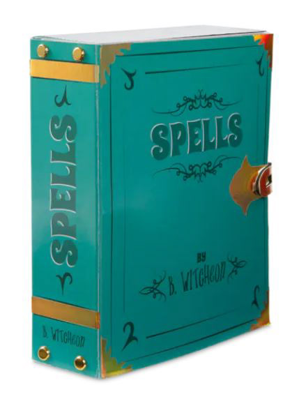 Outside View of the 3D witches spell book I designed for Michael's Creatology.  The cover opens to reveal the home inside where the witches live.  Great for interaction and playability for the child.