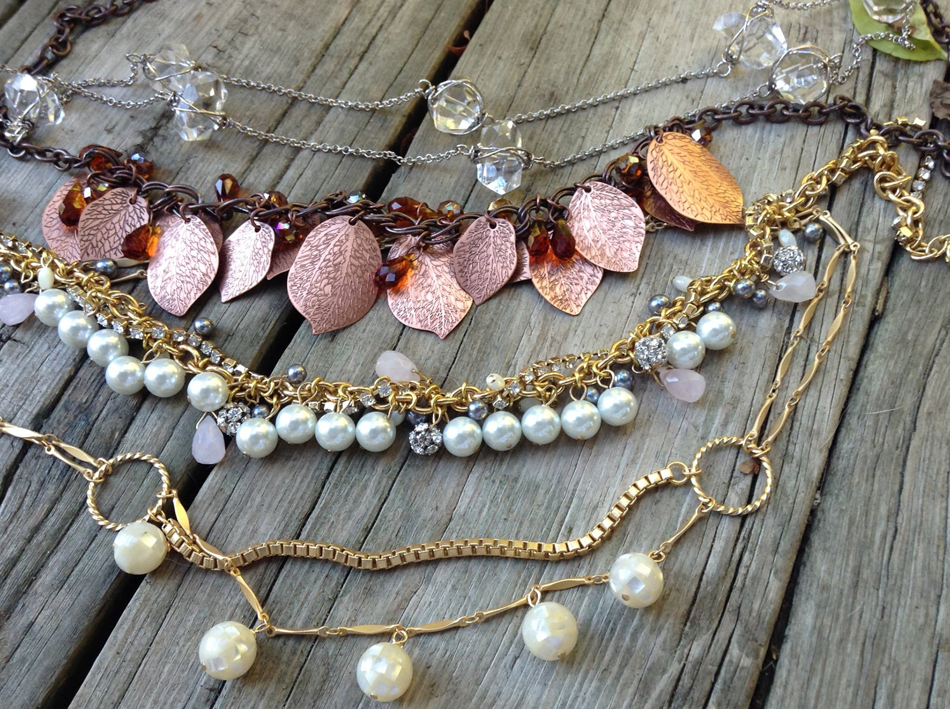 Jewelry designs that I collaborated on.