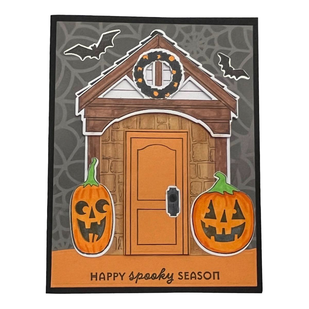 Customer Project created using the stamp and die kit I designed.