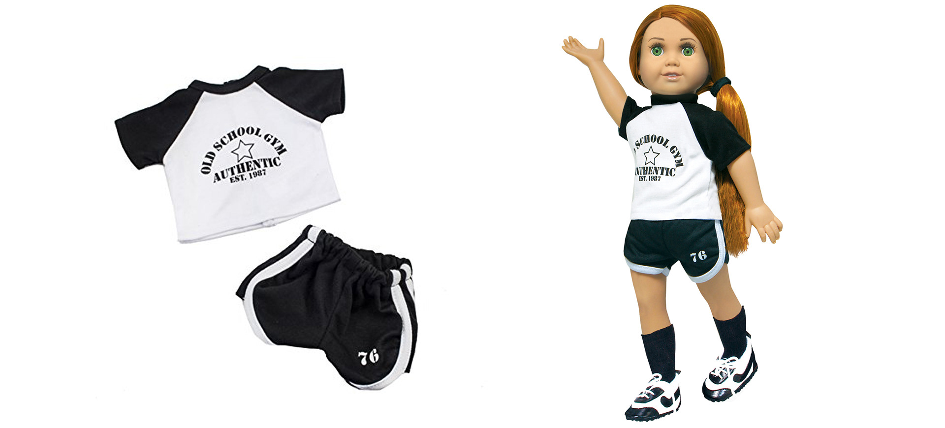 Doll clothing design I worked on that was sold in a major retailer.