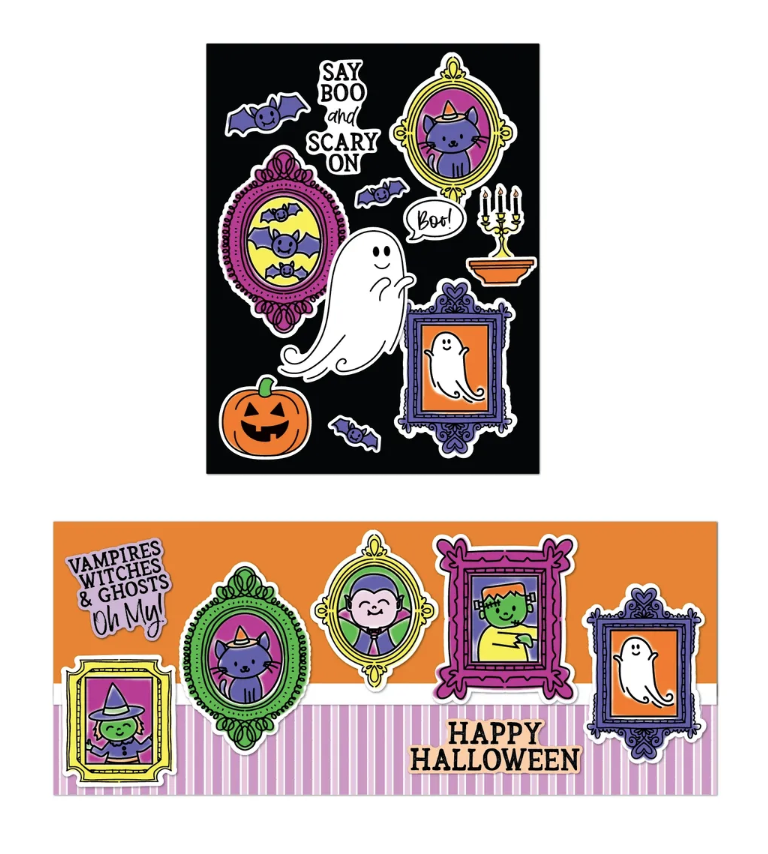 Finished project renderings I created to show what the consumer could possibly do with the kit.  All illustrations and typesetting for this product is mine.  