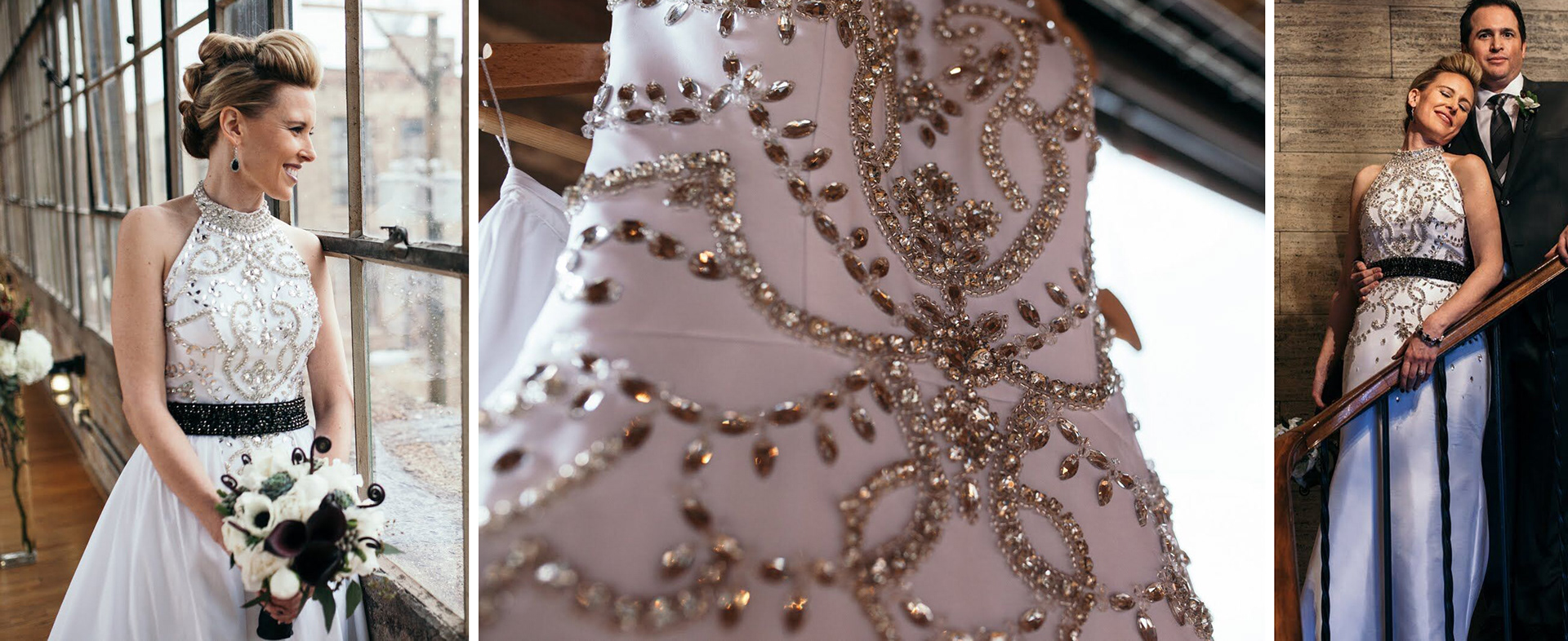 Detailed beadwork design that I created and made the technical specs for manufacturing. 