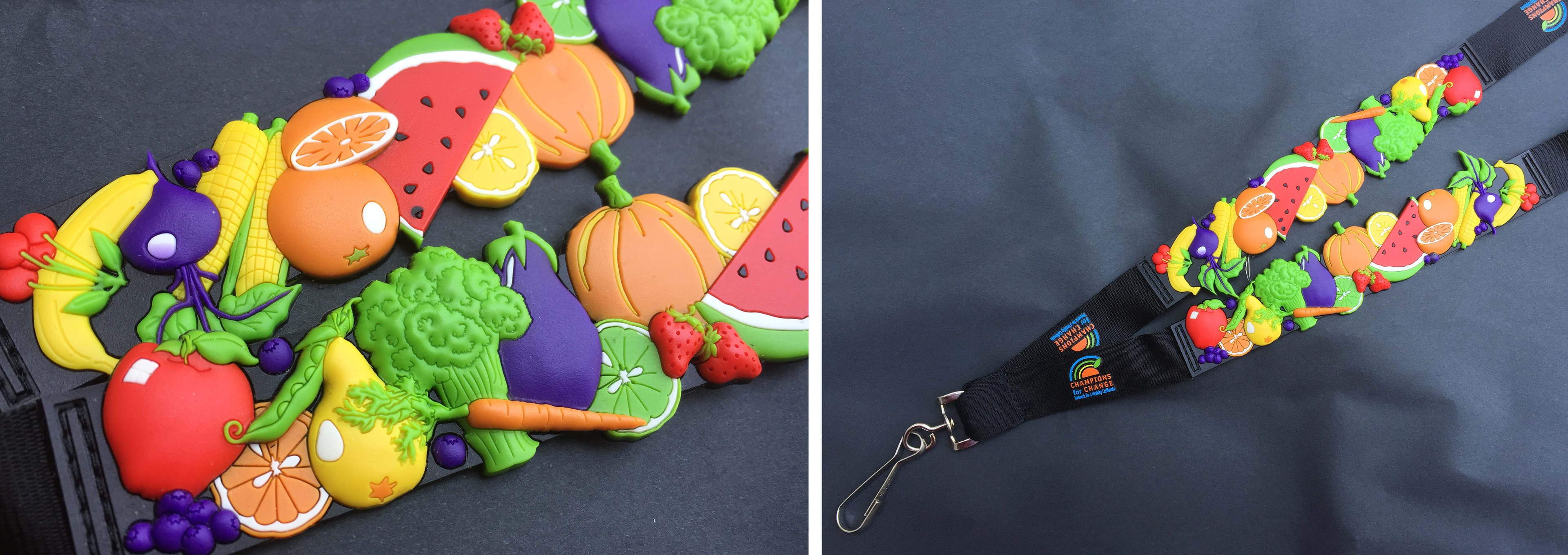 3D Soft Rubber design that I worked on for a healthy eating program.  I created the design and set the product up for mass manufacturing by creating the technical specs and drawings needed.