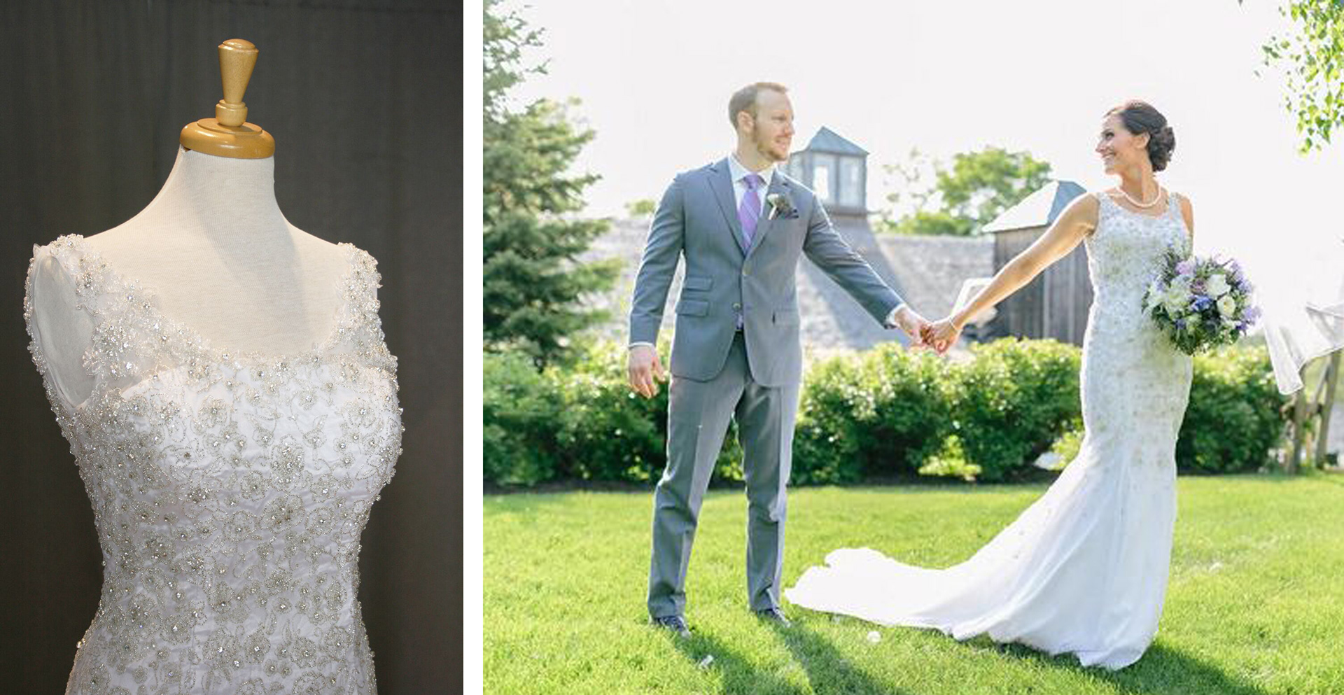 Detailed beadwork design that I created and made the technical specs for manufacturing. 