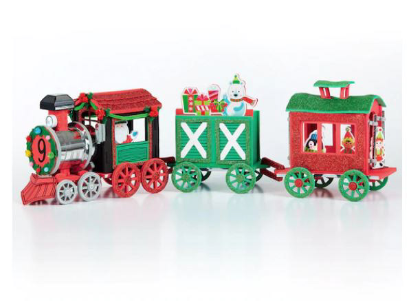 3D Foam Train Craft Activity Kit that I designed for Michael's Creatology.  The wheels are functional and the train has great playability!  I created the concept, dielines, technical specifications for manufacturing, and selected all of the colors and components.