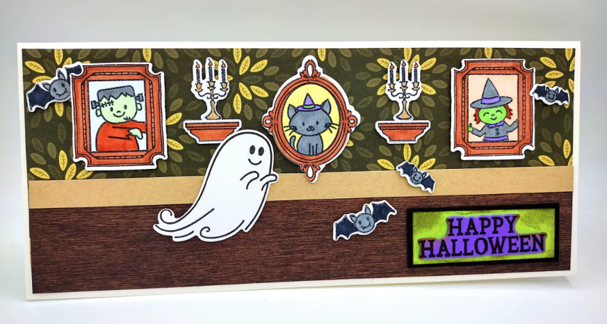 Finished project created by a consumer using the stamp and die kit that I designed as a freelancer in collaboration with the internal team at Diamond Press.