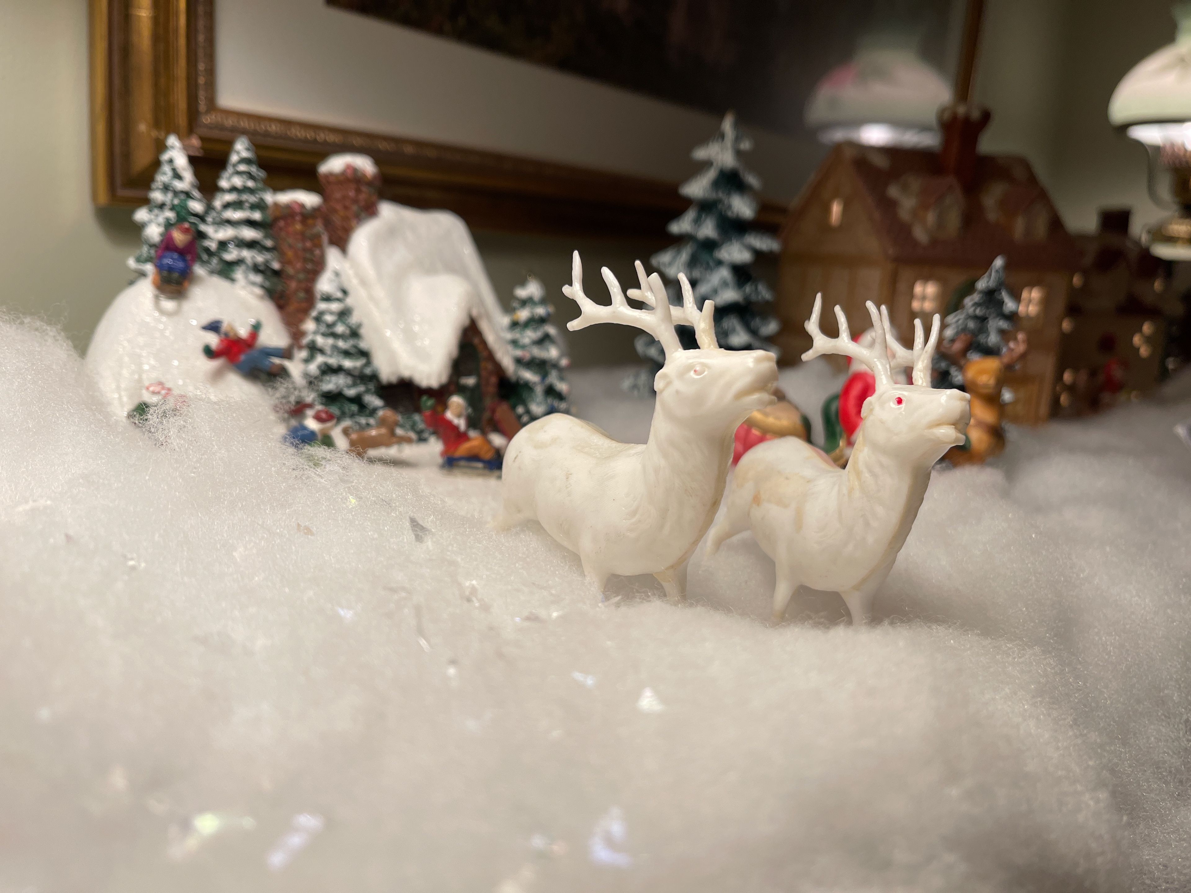 Reindeer from Poppy's childhood