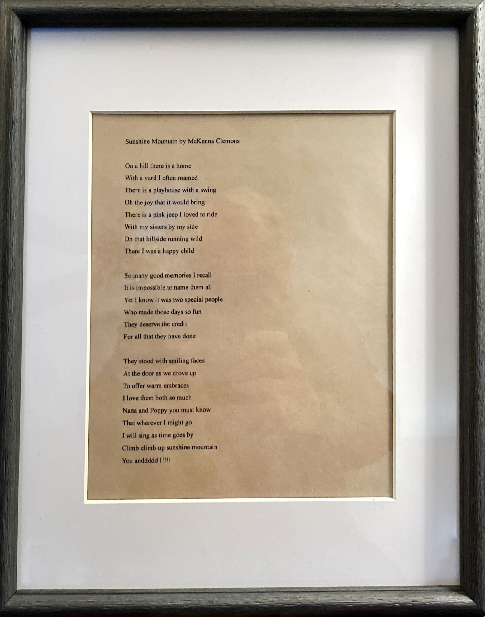 Kenna's poem