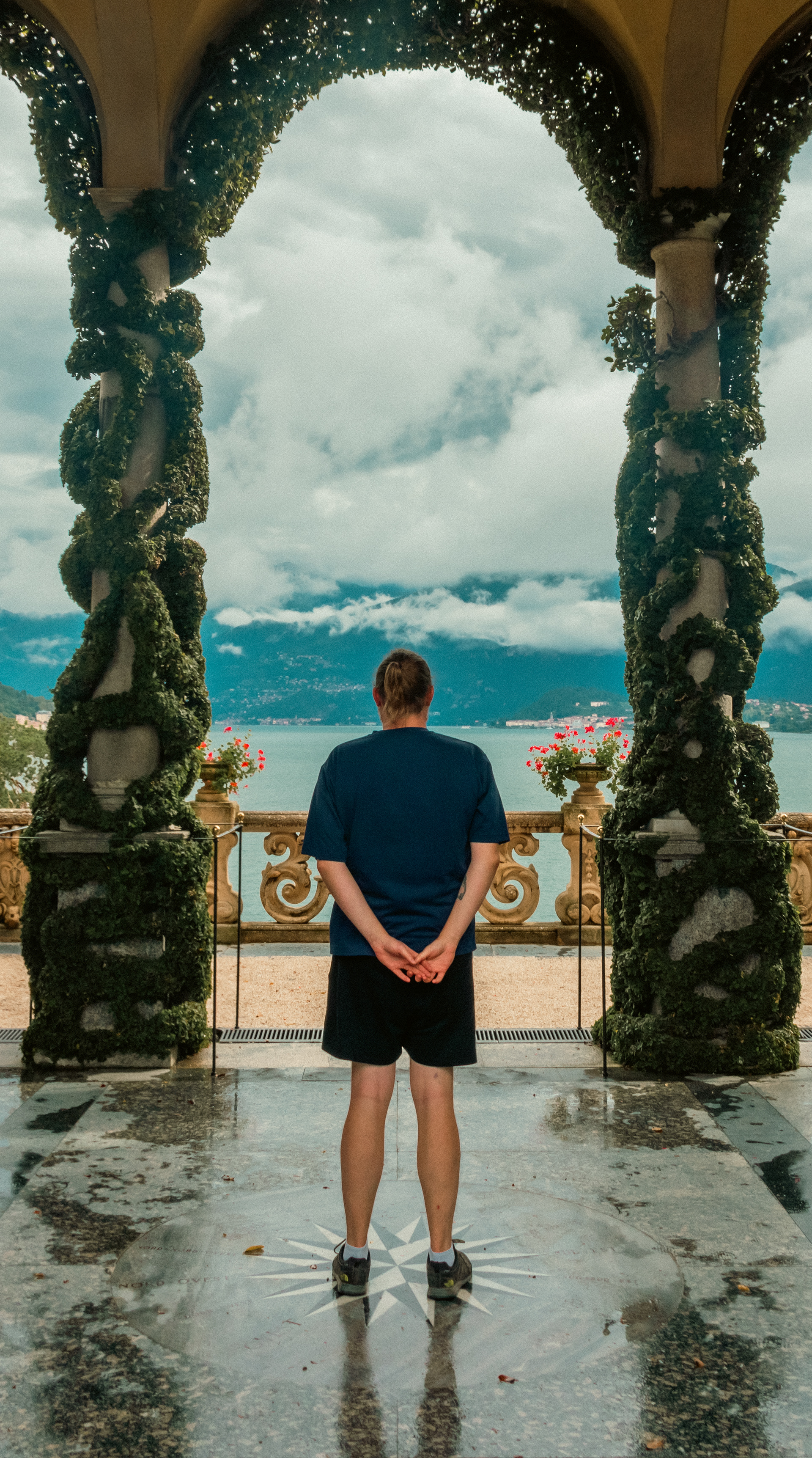 The pose