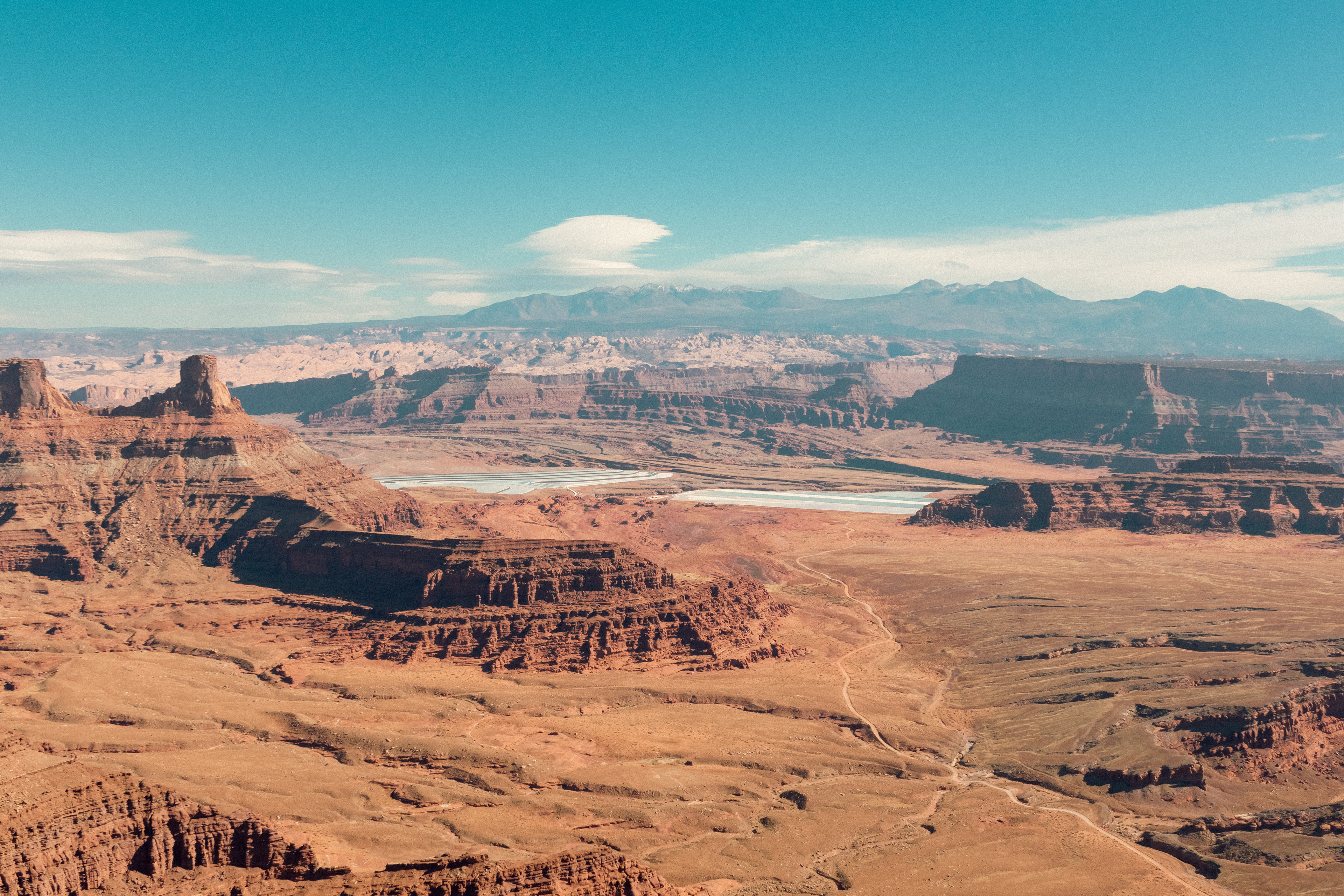 Potash Evaporation Ponds