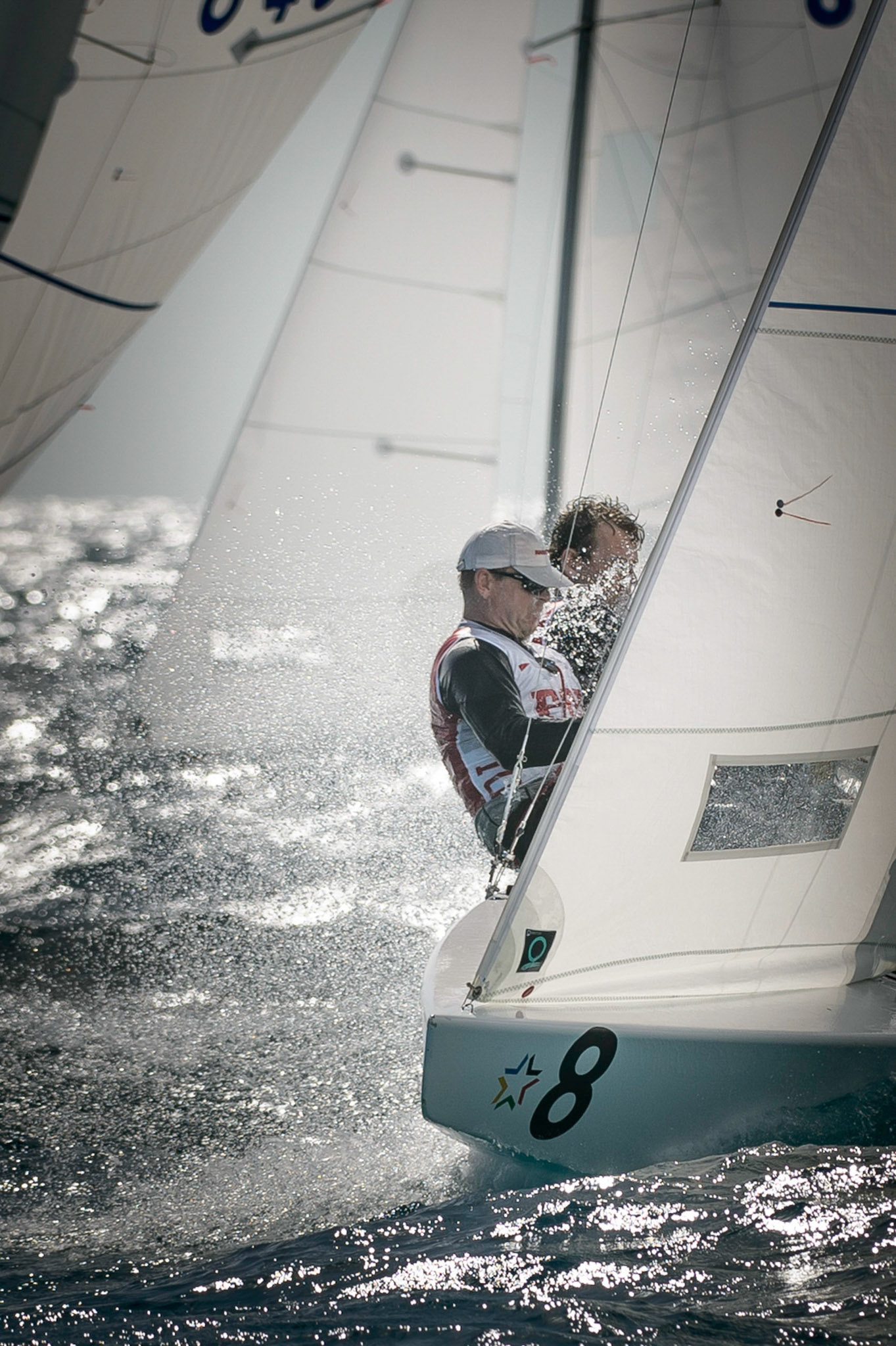 Bow no: 08 // Sail no: POL 8404 // Skipper: Mateusz Kusznierewicz, POL // Crew: Dominik Zycki, POL