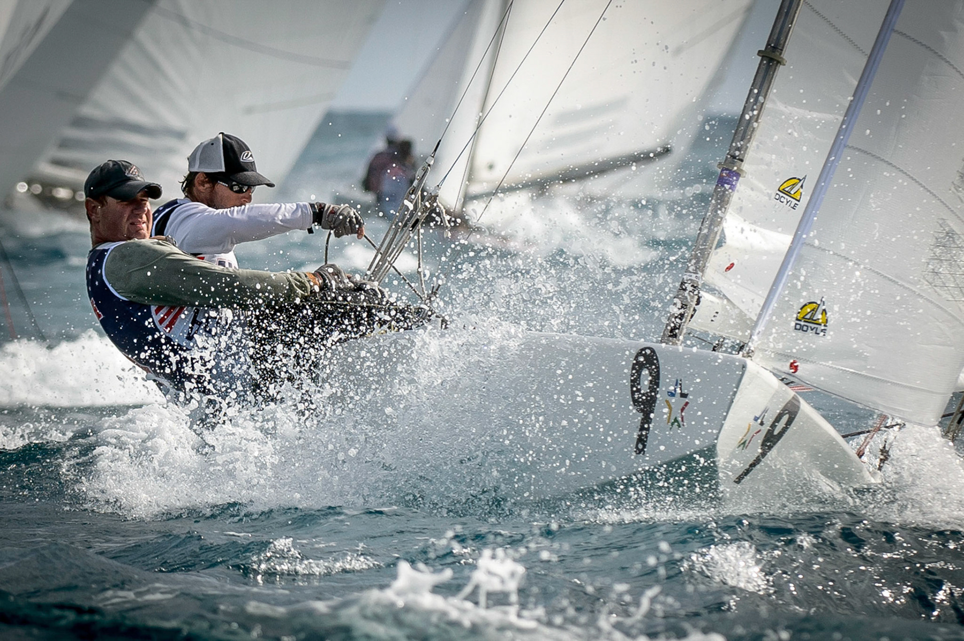 Bow no: 09 // Sail no: USA 8481 // Skipper: Mark Mendelblatt, USA // Crew: Brian Fatih, USA