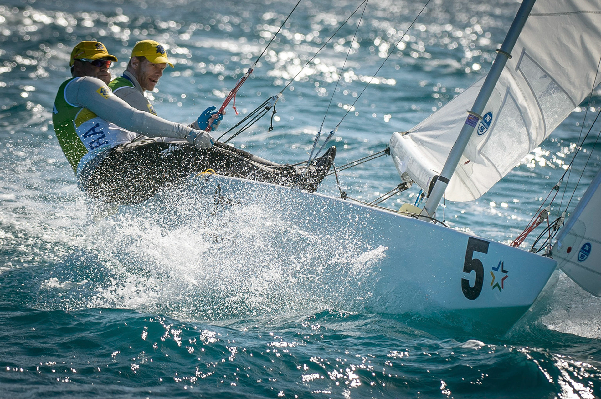 Bow no: 05 // Sail no: BRA 8494 // Skipper: Robert Scheidt, BRA // Crew: Bruno Prada, BRA