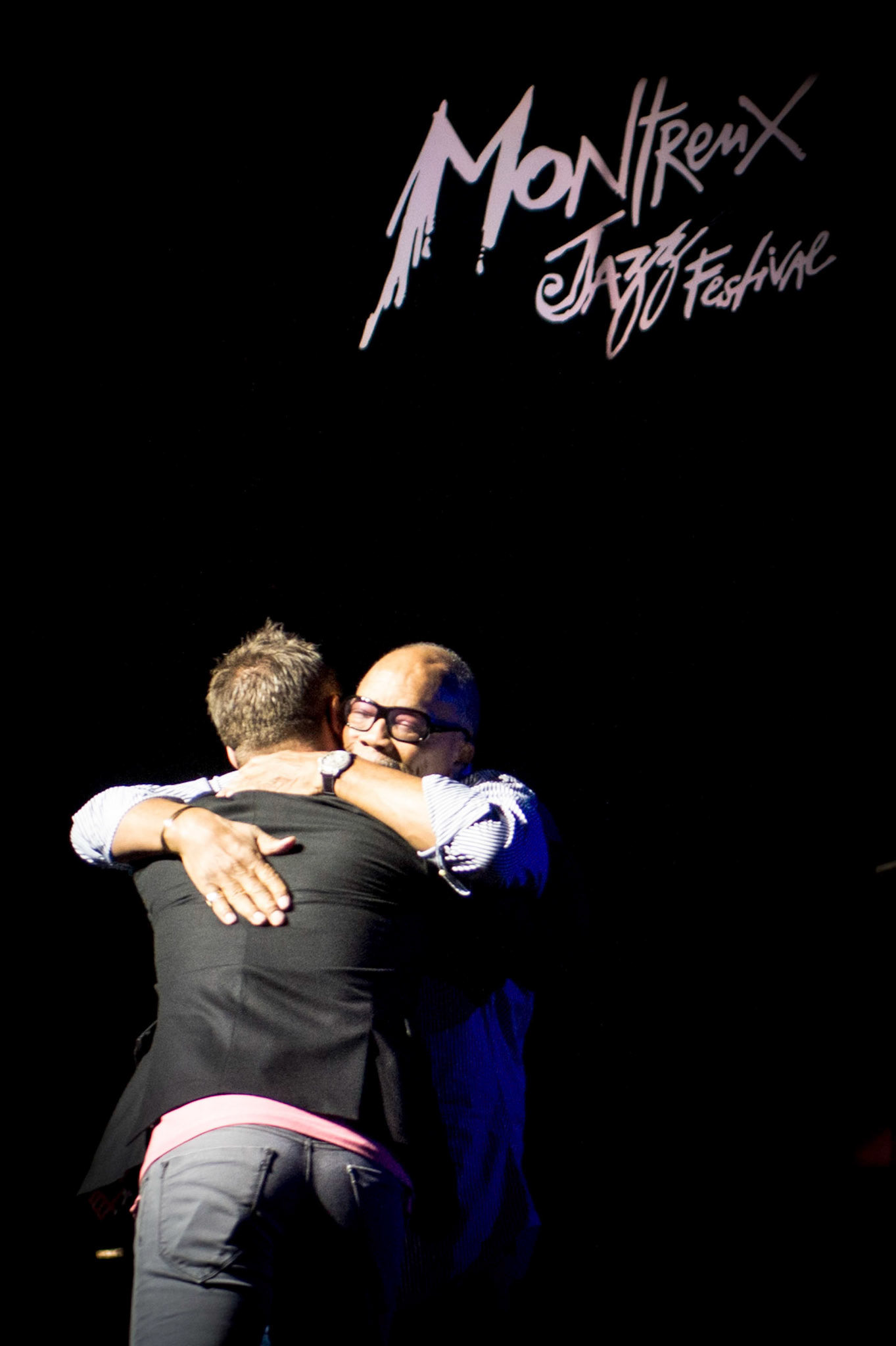 Quincy Jones et Mathieu Jaton