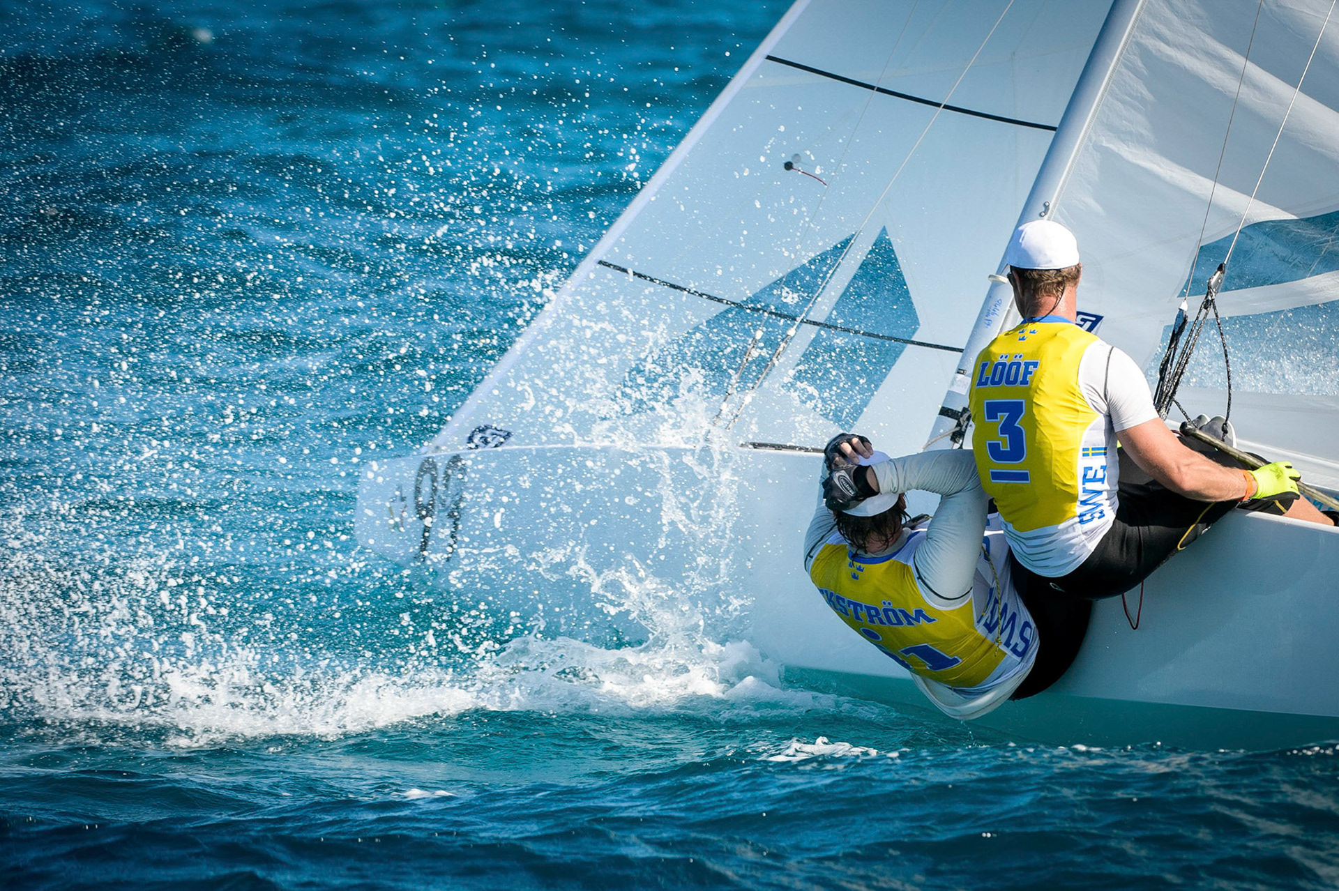 Bow no: 99 // Sail no: SWE 8446 // Skipper: Freddy Loof, SWE // Crew: Anders Ekstrom, SWE