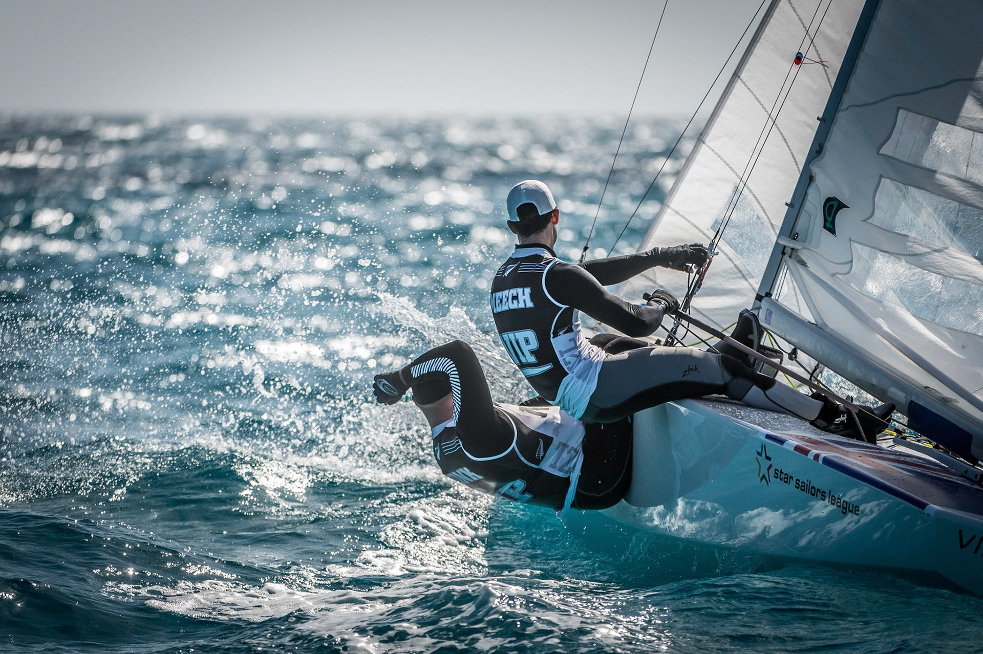 Bow: 93 // Sail: NZL 8316 // Skipper: Sam Meech NZL // Crew: Craig Monk NZL