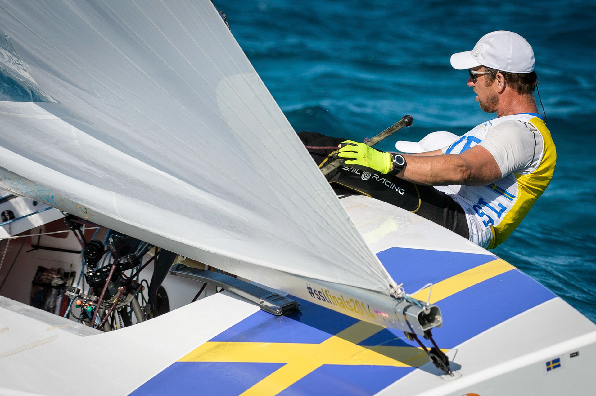 Bow no: 99 // Sail no: SWE 8446 // Skipper: Freddy Loof, SWE // Crew: Anders Ekstrom, SWE