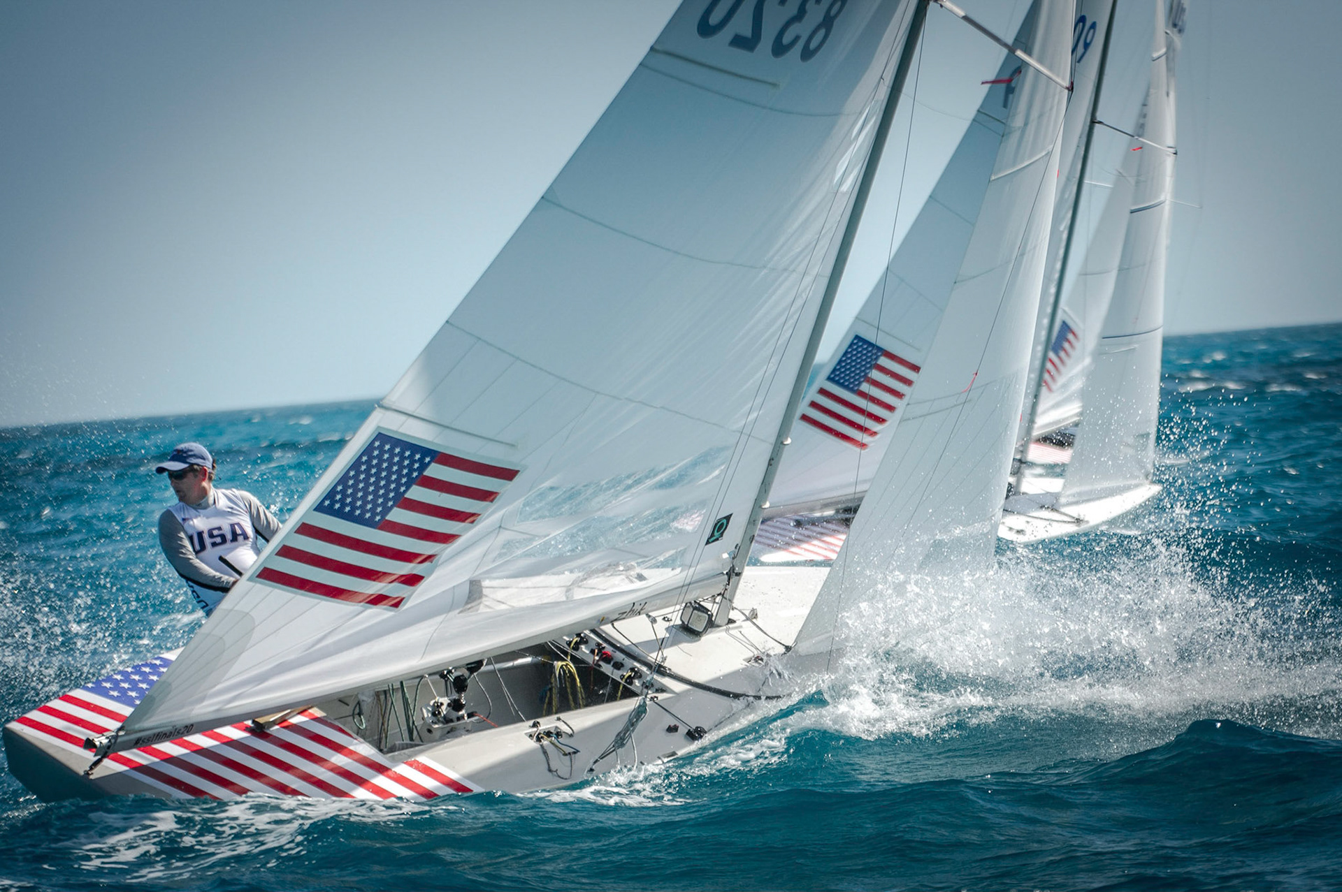 Bow: 02 // Sail: USA 8320 // Skipper: George Szabo USA // Crew: Edoardo Natucci ITA