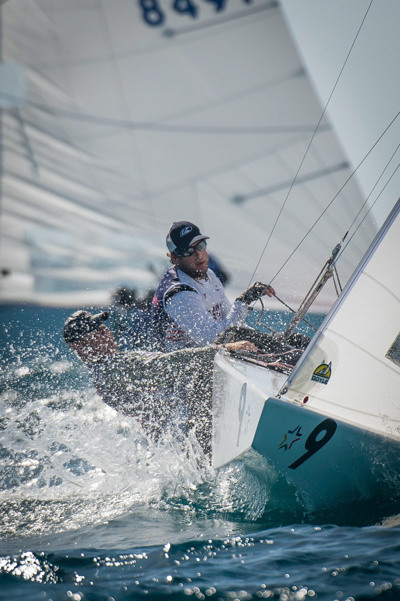 Bow no: 09 // Sail no: USA 8481 // Skipper: Mark Mendelblatt, USA // Crew: Brian Fatih, USA