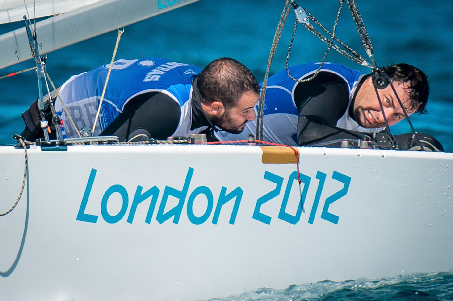 Bow no: 11 // Sail no: GRE 8434 // Skipper: Emilios Papathanasiou, GRE // Crew: Antonis Tsotras, GRE