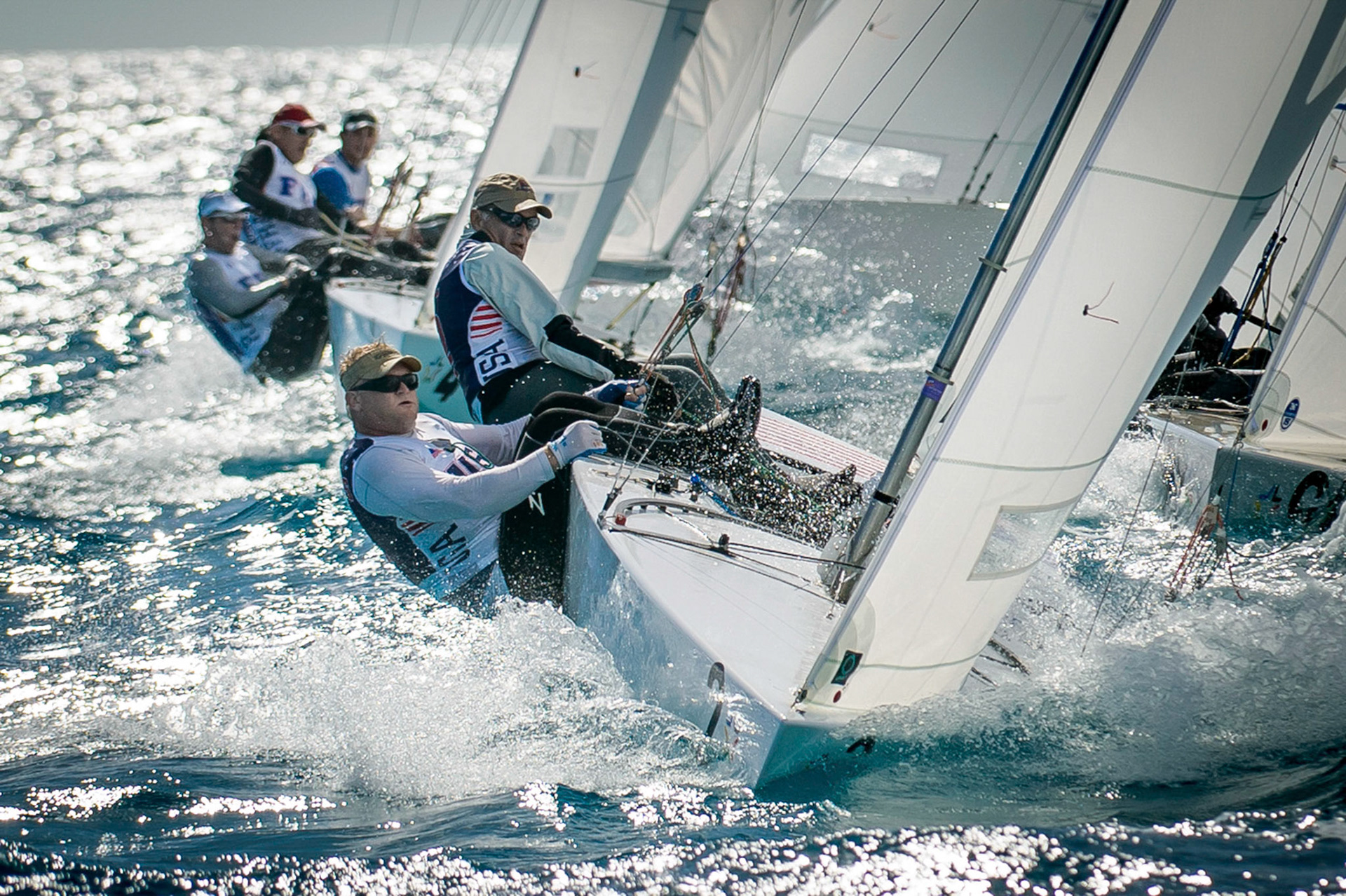 Bow no: 02 // Sail no: USA 8465 // Skipper: Augie Diaz, USA // Crew: Arnis Baltins, USA