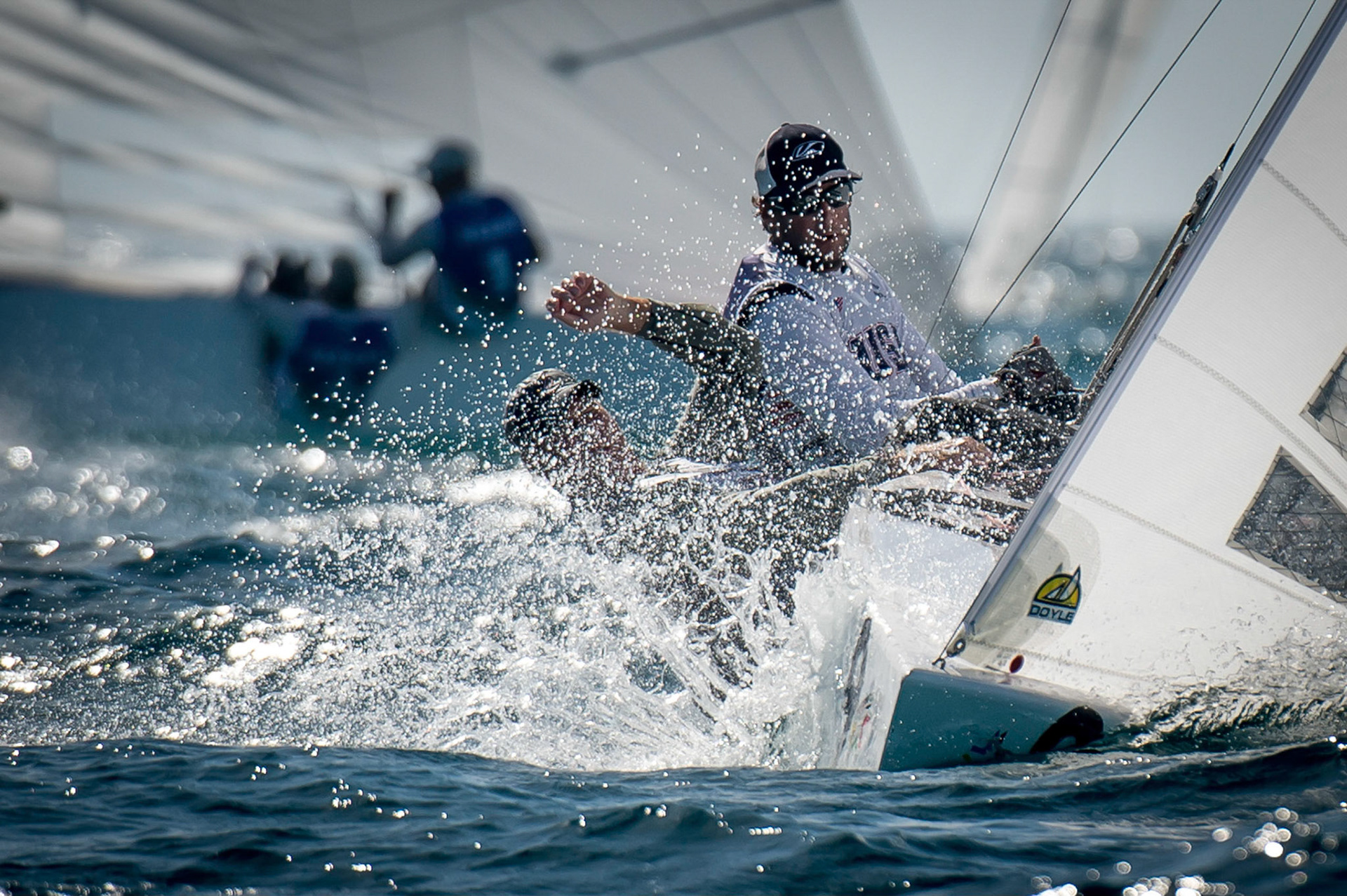 Bow no: 09 // Sail no: USA 8481 // Skipper: Mark Mendelblatt, USA // Crew: Brian Fatih, USA