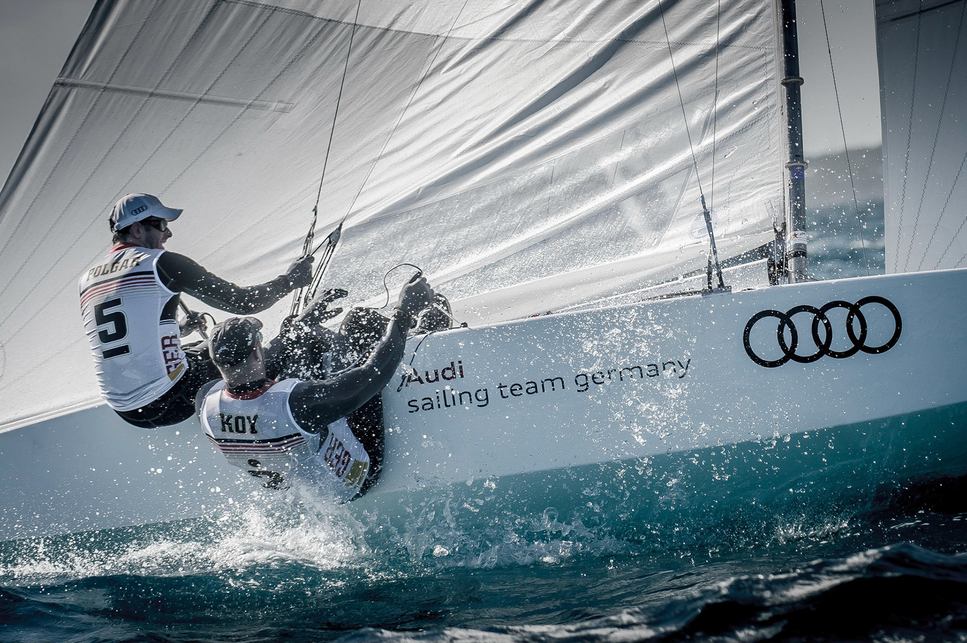 Bow no: 06 // Sail no: GER 8442 // Skipper: Johannes polgar, GER // Crew: Markus Koy, GER