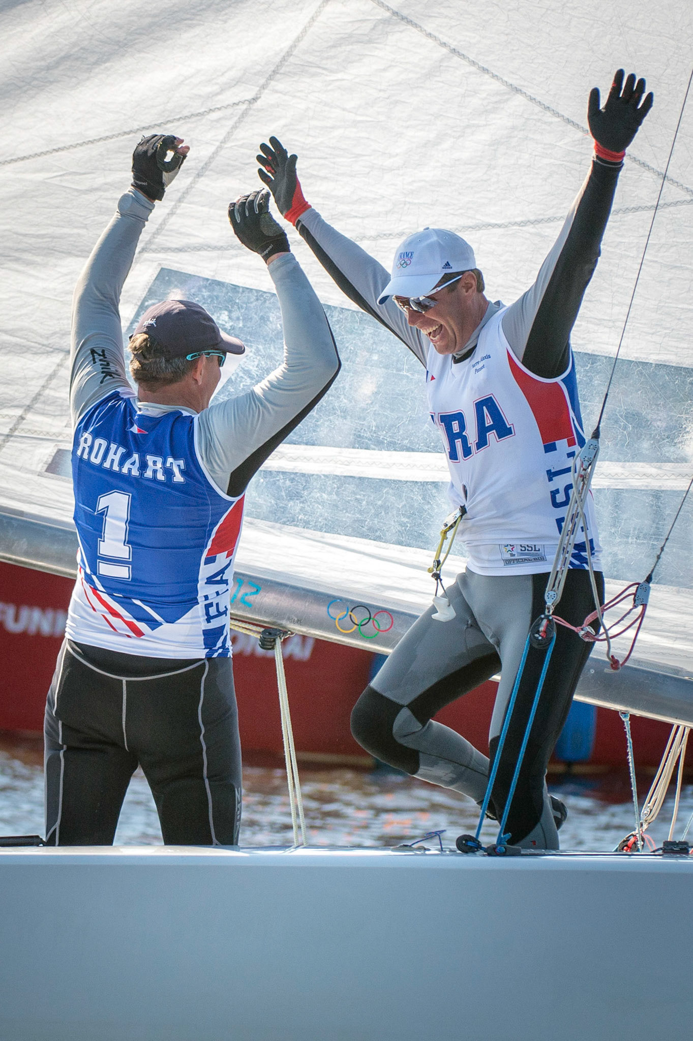 Winner of the first Star Sailors League City Grand Slam 2016 Hamburg: Bow no: 004 // Sail: FRA 8237 // Skipper: Xavier ROHART // Crew: Pierre-Alexis PONSOT