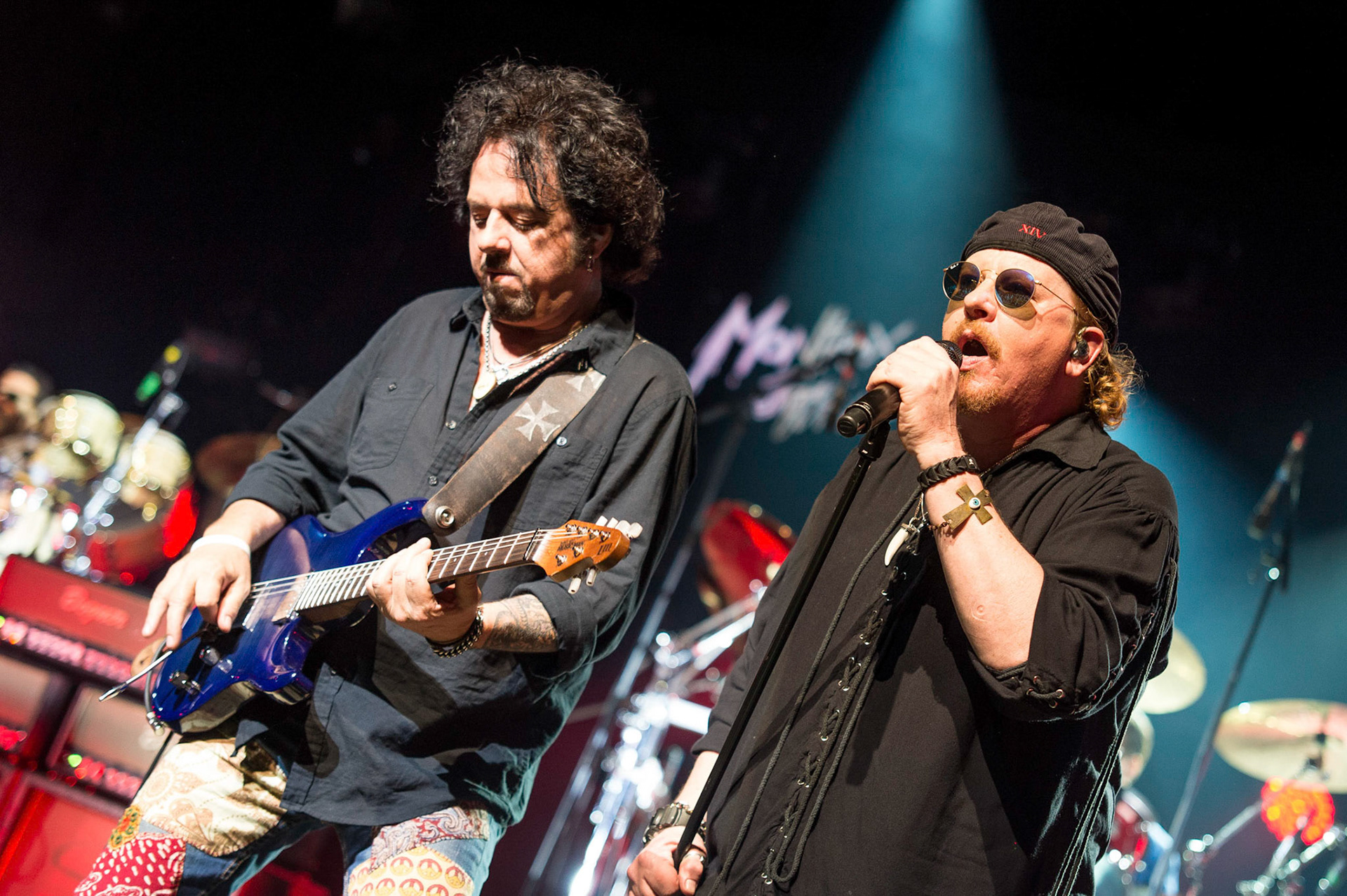 Steve Lukather et Joseph Williams de Toto