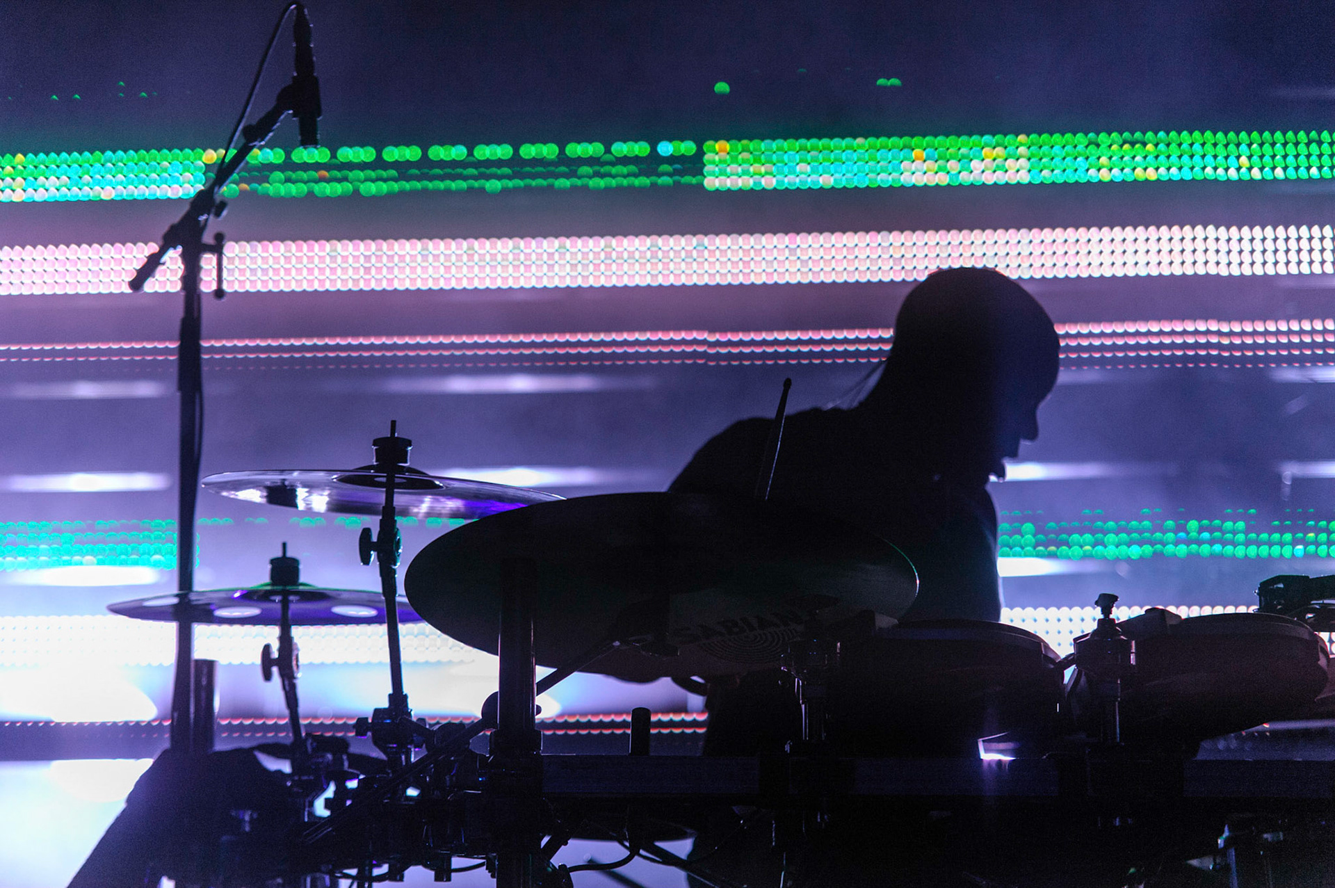 Massive Attack et son show de lumière