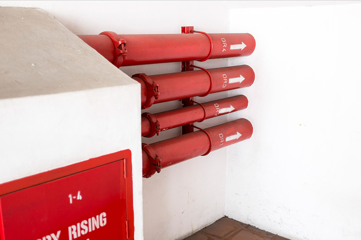 Fire hose pipes
