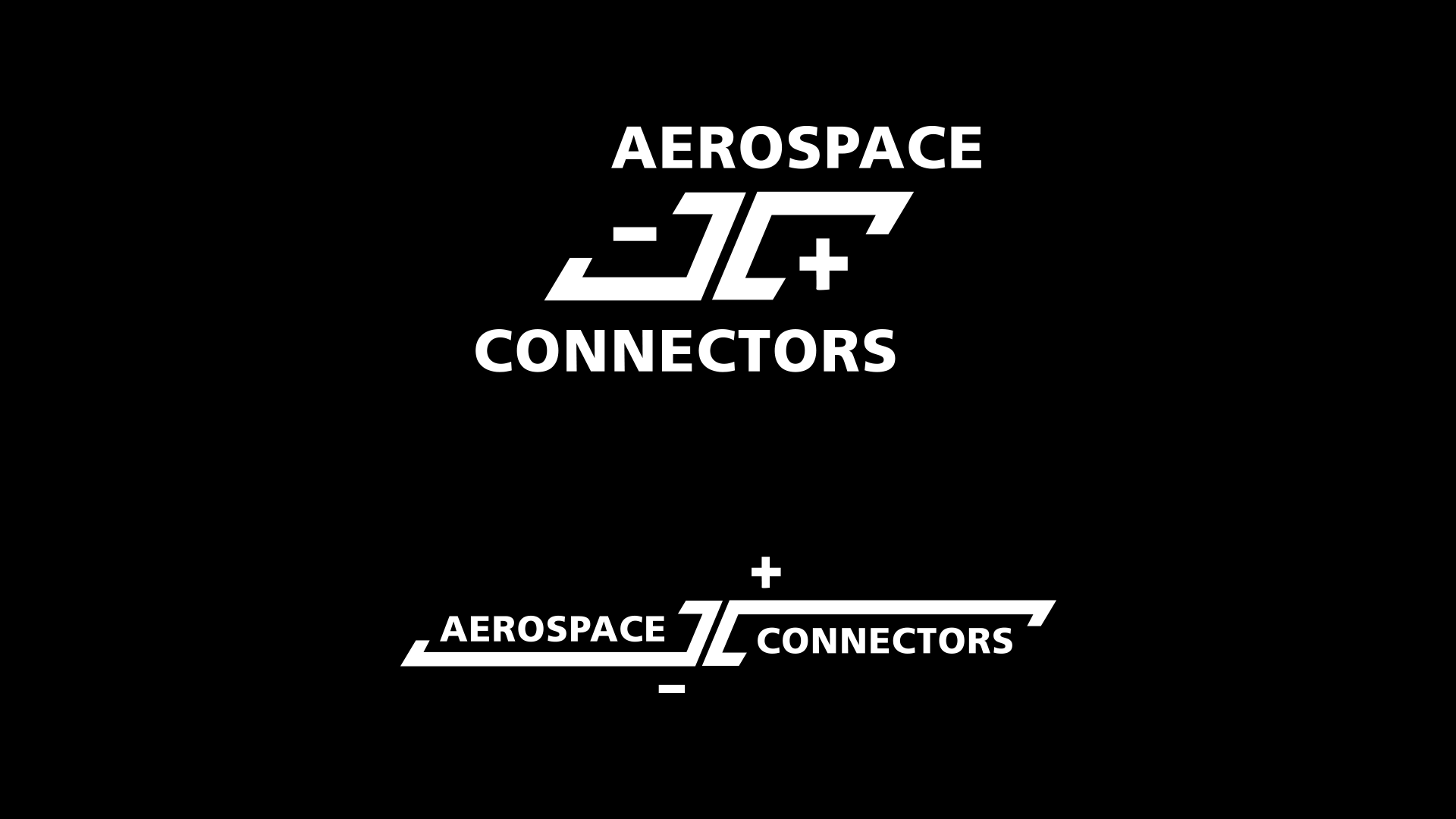 Aerospace connector logo design