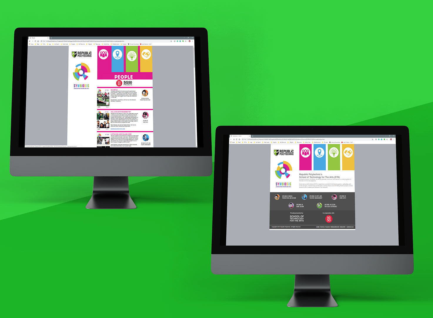 Website design