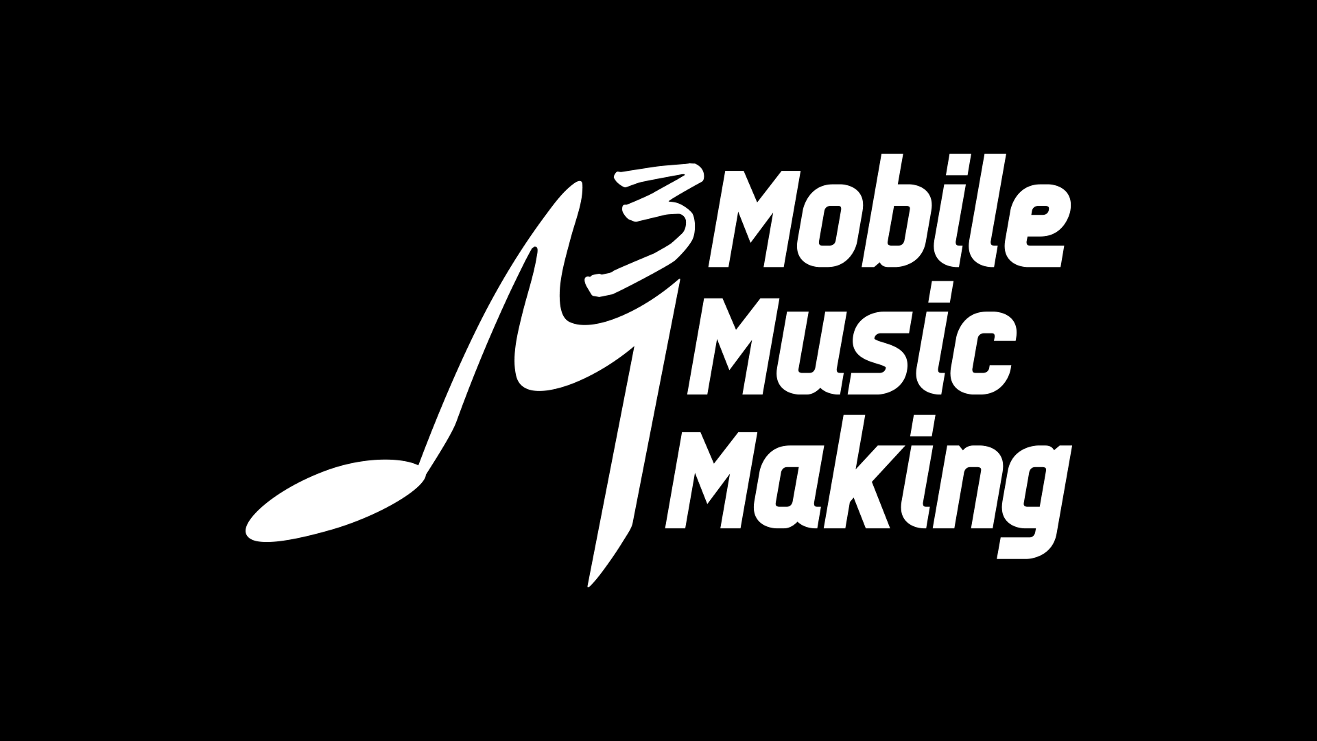 Mobile Music Making logo design