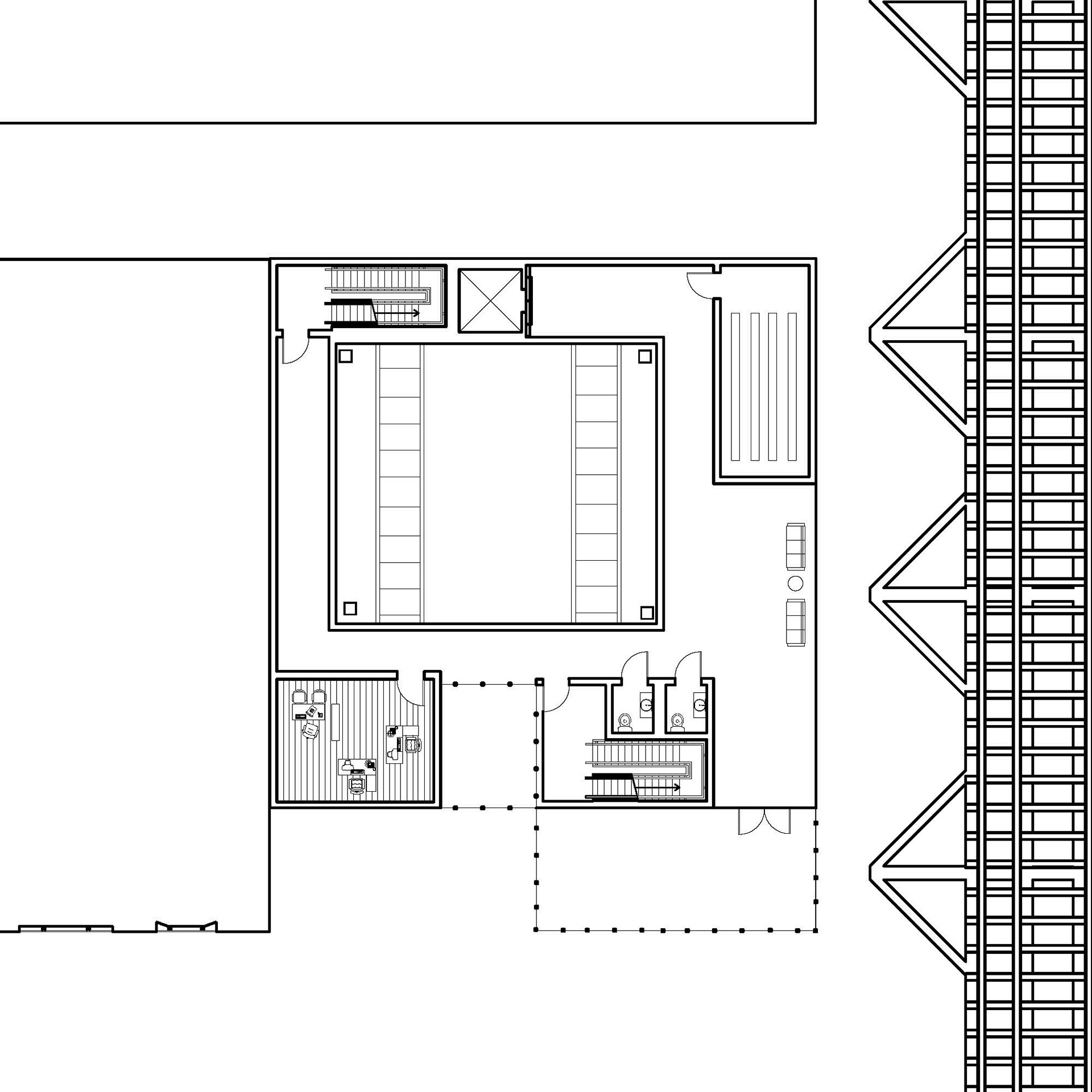 second floor plan