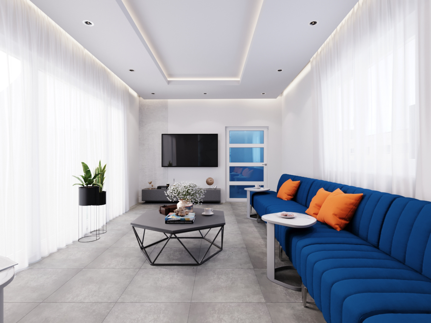 Living Room Perspective B