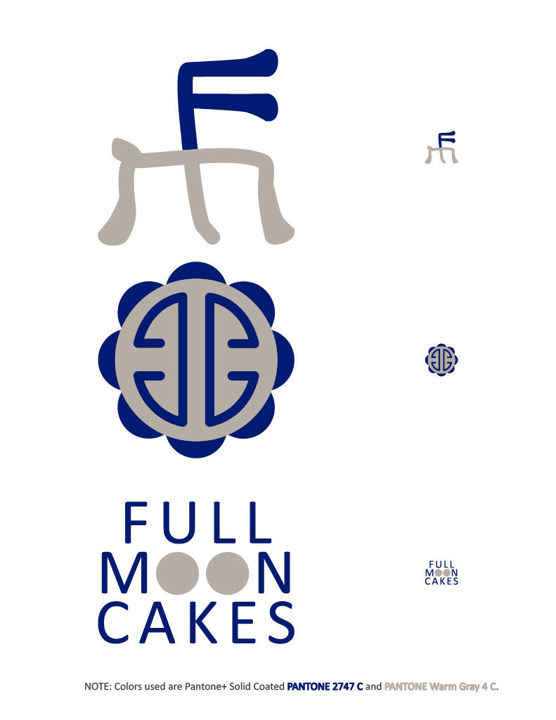 The color version of the logo designs.