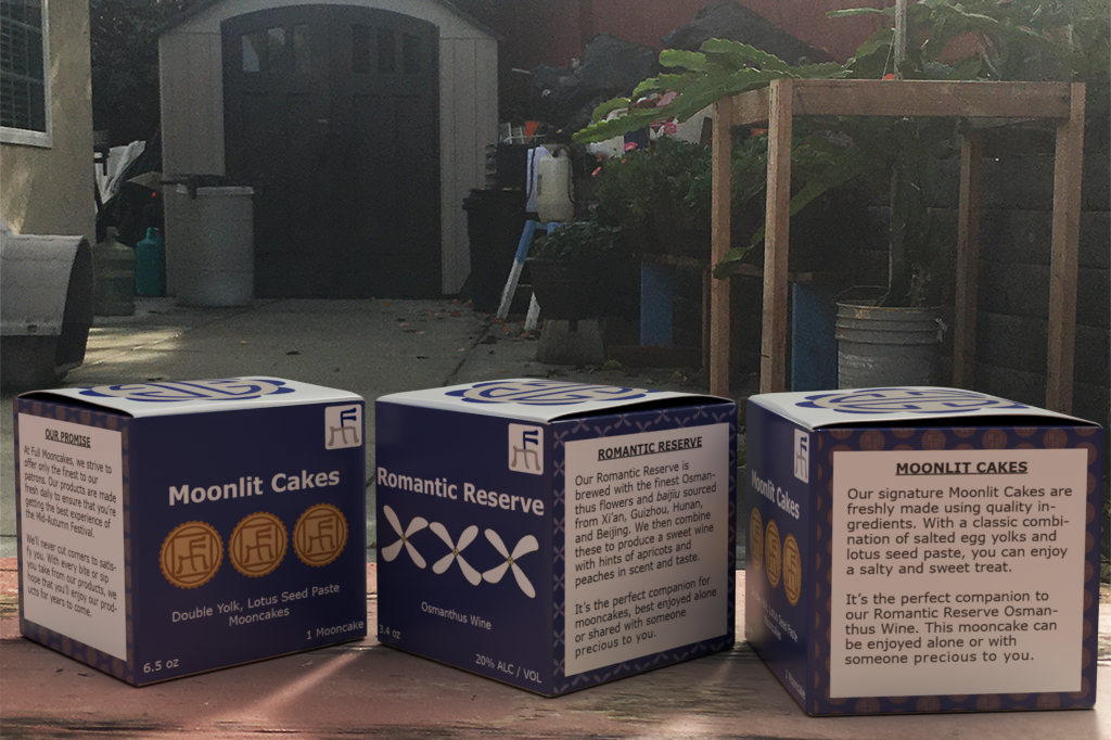 Another mockup shot of the boxes.