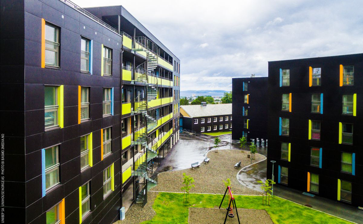Koleje Persaunet Trondheim Norsko