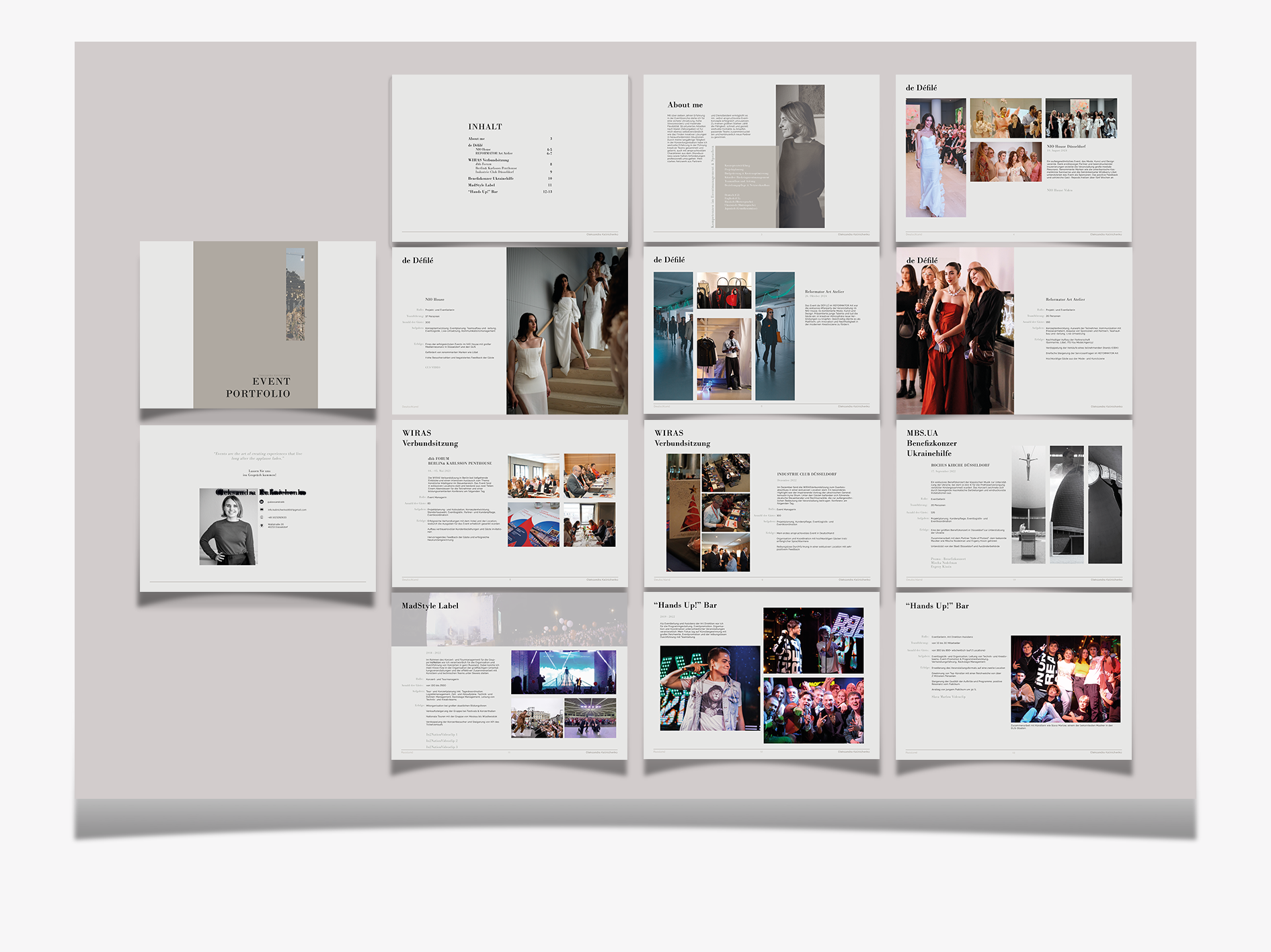 Portfolio Eventmanagerin