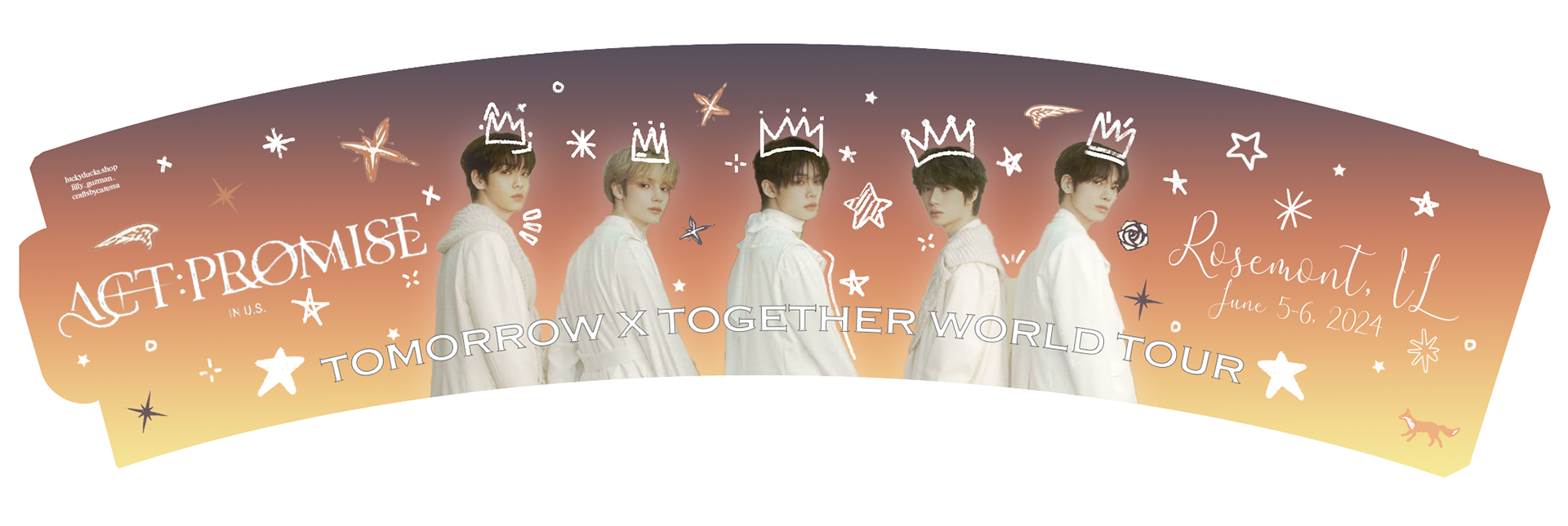 "ACT: PROMISE TOUR" Cup Sleeve